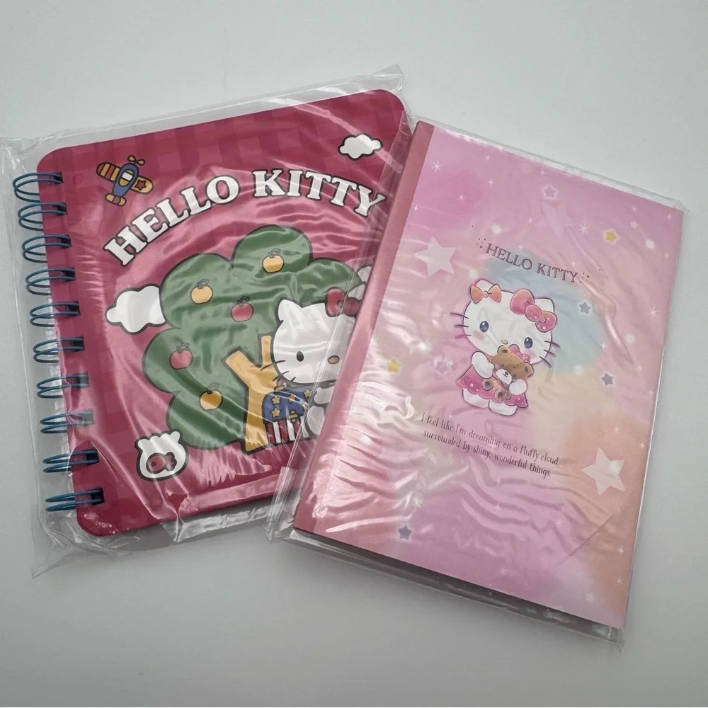 Hello Kitty Miniso x Sanrio Notebook Set NWT Kawaii Stationery
